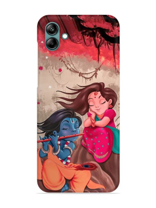 Radhe Krishna Water Art Snap Case for Samsung Galaxy A04E