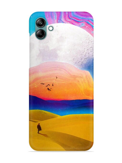 Sandy Desert Snap Case for Samsung Galaxy A04E Zapvi