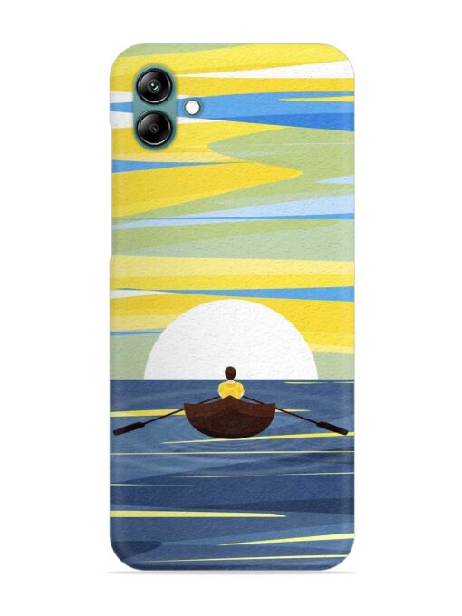 Rowing Person Ferry Paddle Snap Case for Samsung Galaxy A04E Zapvi