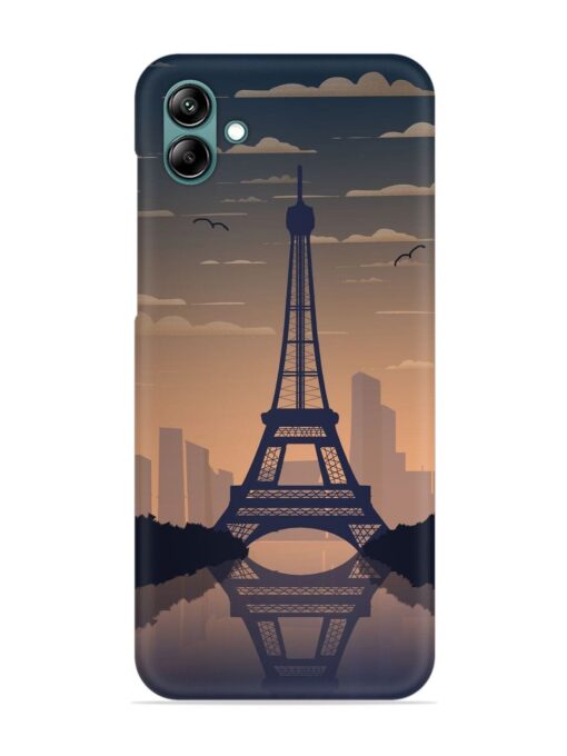 France Paris Eiffel Tower Gradient Snap Case for Samsung Galaxy A04E Zapvi