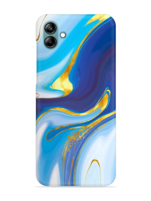 Watercolor Background With Golden Foil Snap Case for Samsung Galaxy A04E Zapvi