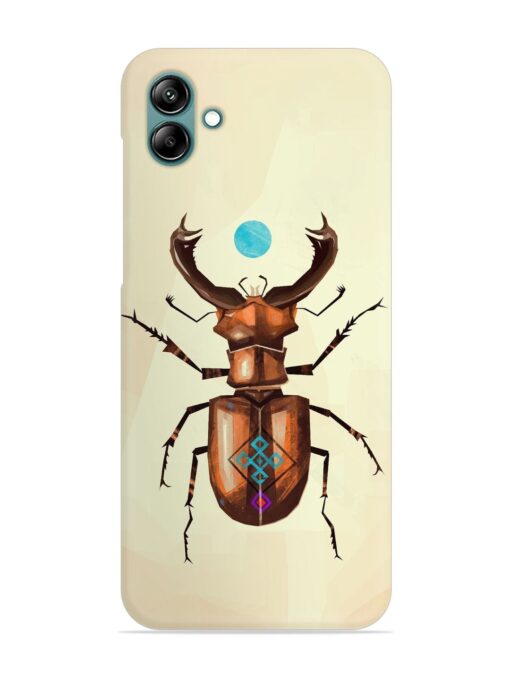 Stag Beetle Vector Snap Case for Samsung Galaxy A04E