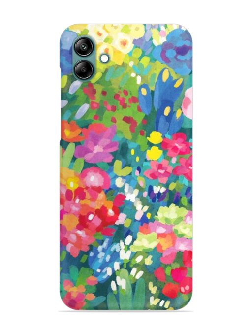 Watercolor Flower Art Snap Case for Samsung Galaxy A04E Zapvi