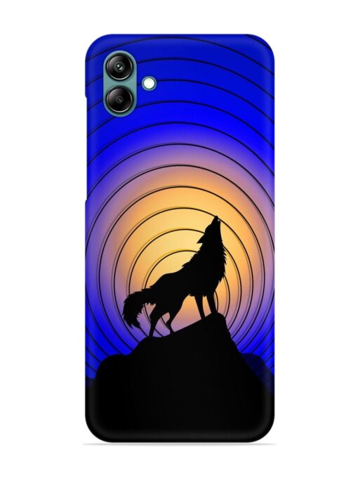 Fox Roaring Design Snap Case for Samsung Galaxy A04E