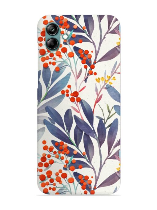 Seamless Floral Pattern Snap Case for Samsung Galaxy A04E Zapvi