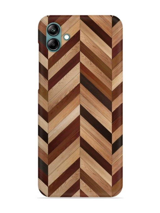 Seamless Wood Parquet Snap Case for Samsung Galaxy A04E Zapvi