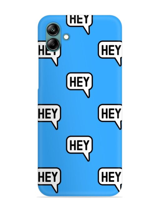 Hey Text Message Snap Case for Samsung Galaxy A04E