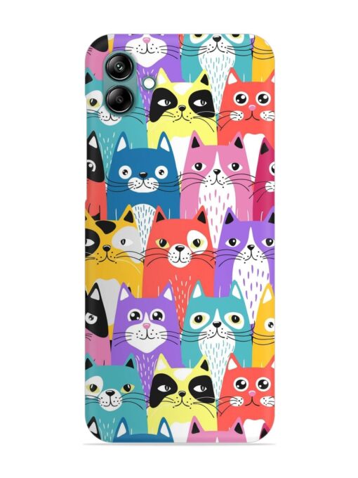 Funny Cartoon Cats Snap Case for Samsung Galaxy A04E