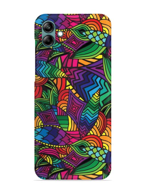 Abstract Multicolor Seamless Snap Case for Samsung Galaxy A04E Zapvi