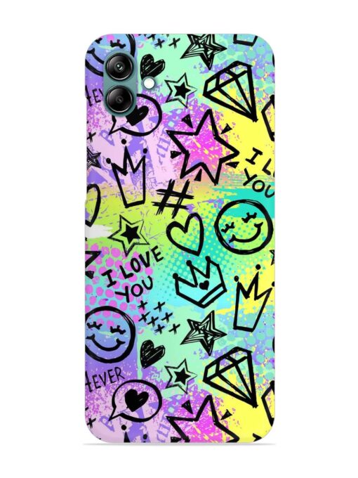 Bright Seamless Pattern Snap Case for Samsung Galaxy A04E