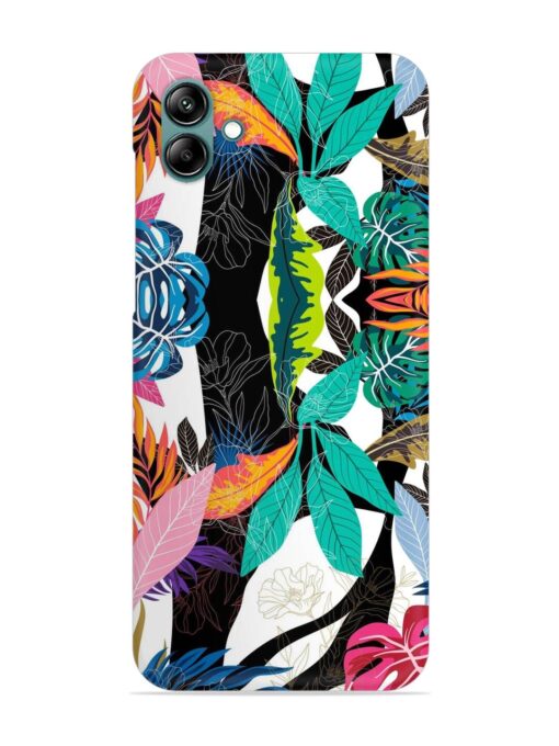 Floral Pattern Bright Snap Case for Samsung Galaxy A04E