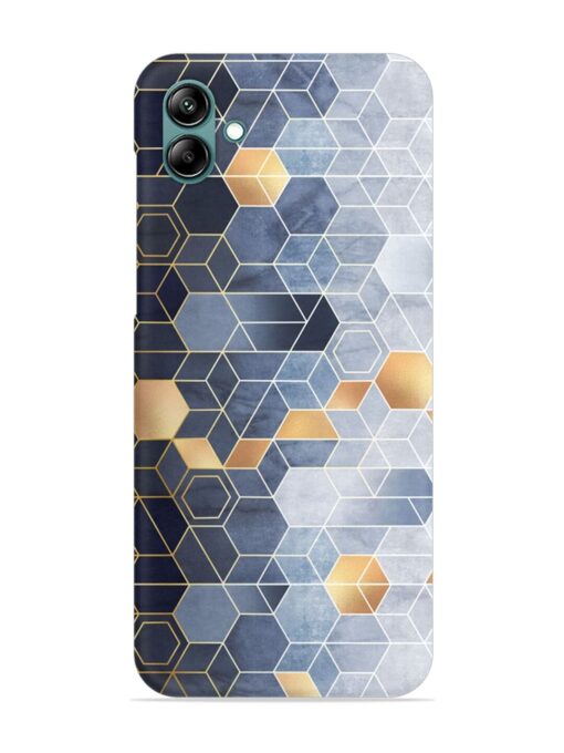 Geometric Abstraction Hexagons Snap Case for Samsung Galaxy A04E