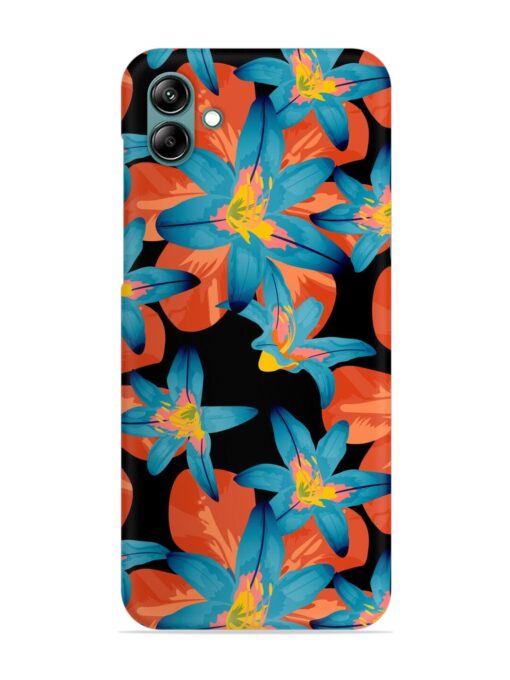 Philippine Flowers Seamless Snap Case for Samsung Galaxy A04E