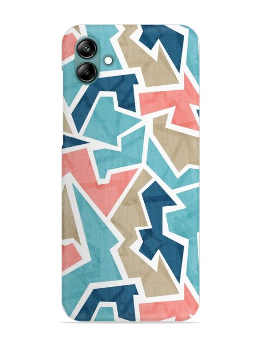 Vintage Geometric Triangle Snap Case for Samsung Galaxy A04E