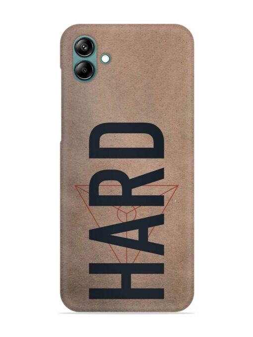 Hard Typo Snap Case for Samsung Galaxy A04E