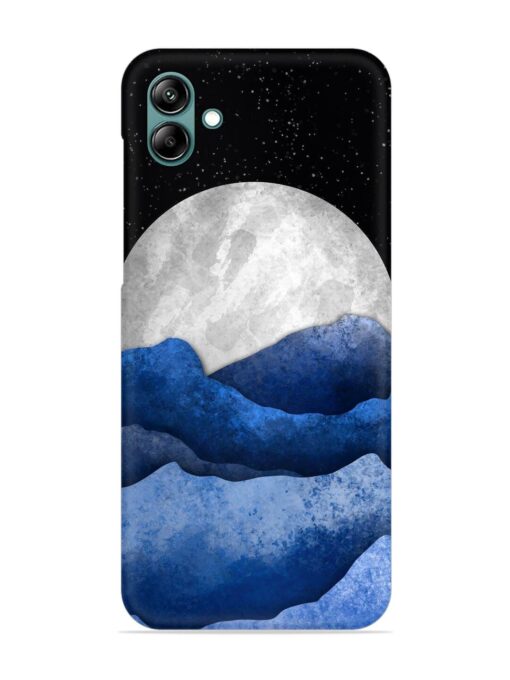 Full Moon Mountain Vector Snap Case for Samsung Galaxy A04E