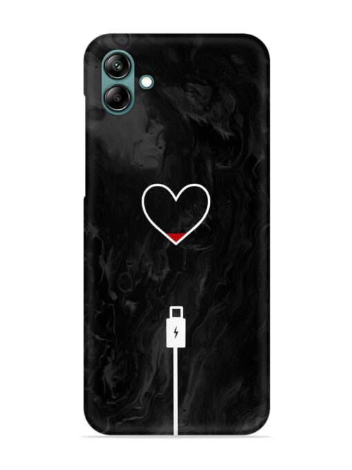 Heart Charging Vector Snap Case for Samsung Galaxy A04E