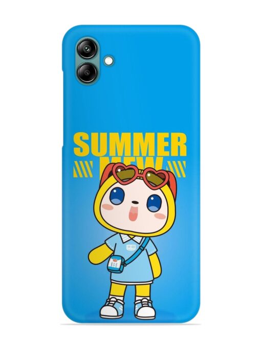 Summer Mew Cartoon Snap Case for Samsung Galaxy A04E