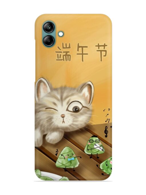 Cat Scorpion Dancing Snap Case for Samsung Galaxy A04E