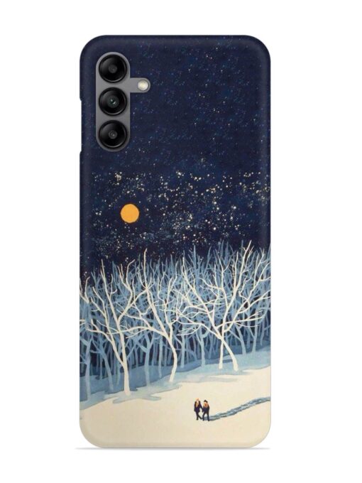 Full Moon Snowshoe Tour Snap Case for Samsung Galaxy A04S