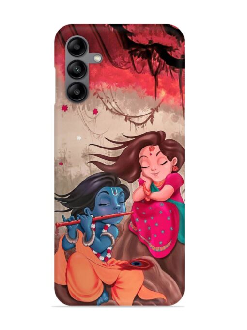 Radhe Krishna Water Art Snap Case for Samsung Galaxy A04S