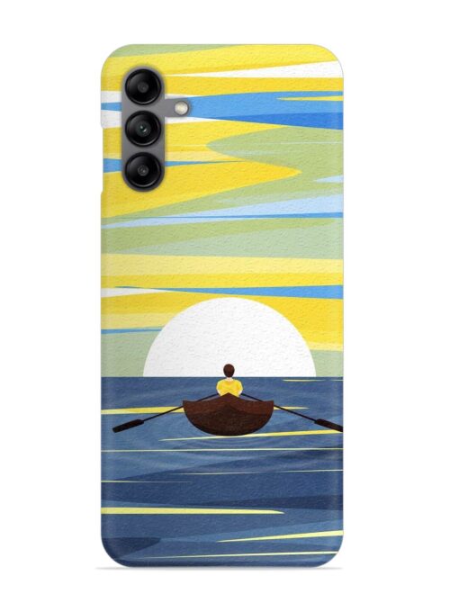 Rowing Person Ferry Paddle Snap Case for Samsung Galaxy A04S