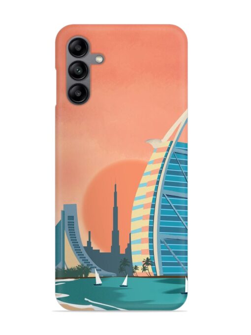 Dubai Architectural Scenery Snap Case for Samsung Galaxy A04S