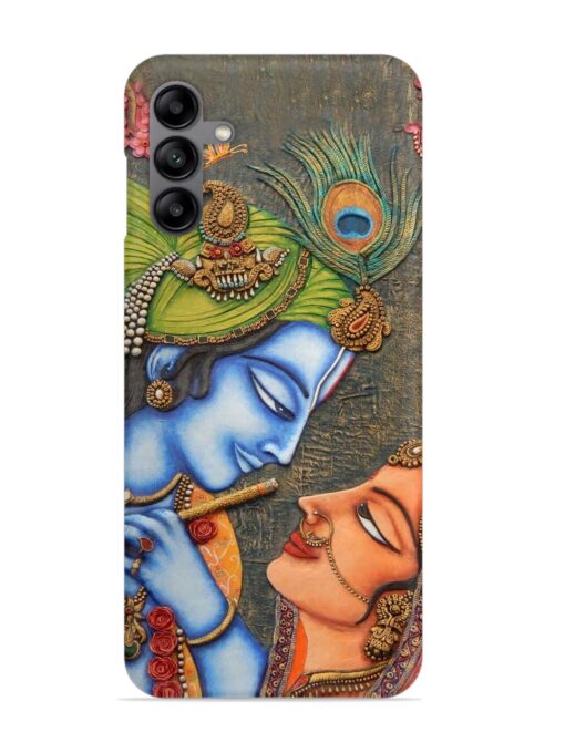 Lord Radha Krishna Flute Art Snap Case for Samsung Galaxy A04S Zapvi