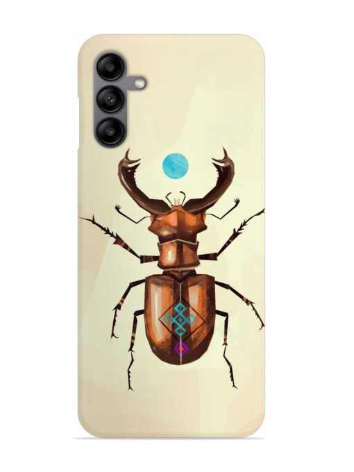 Stag Beetle Vector Snap Case for Samsung Galaxy A04S