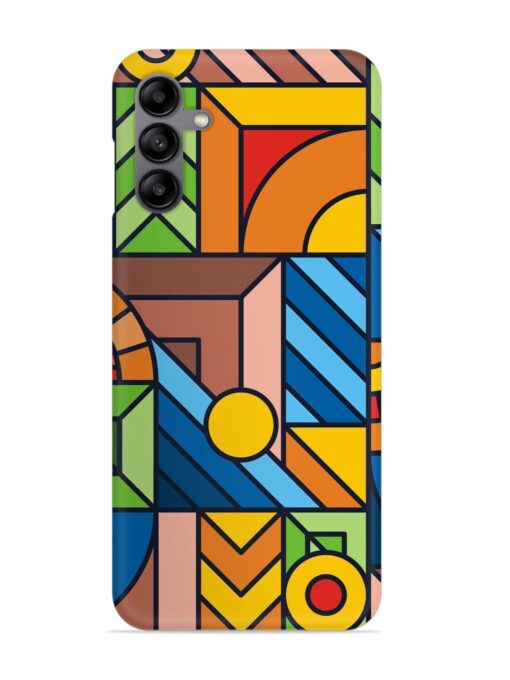 Colorful Geometric Snap Case for Samsung Galaxy A04S