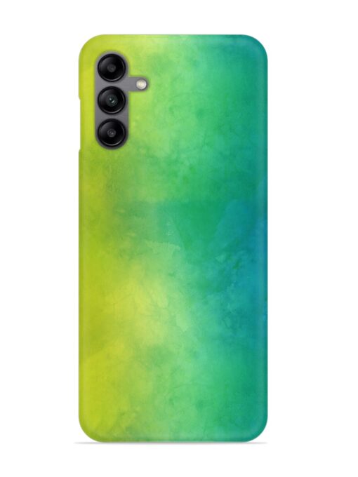 Yellow Green Gradient Snap Case for Samsung Galaxy A04S Zapvi