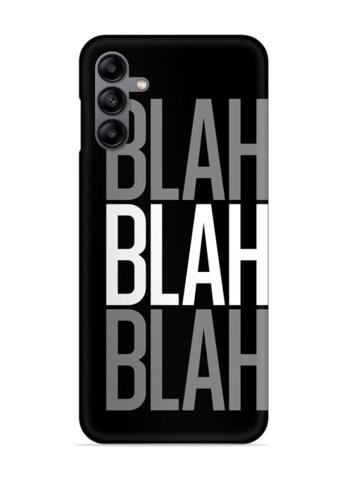 Blah Blah Blah Wallpaper Snap Case for Samsung Galaxy A04S