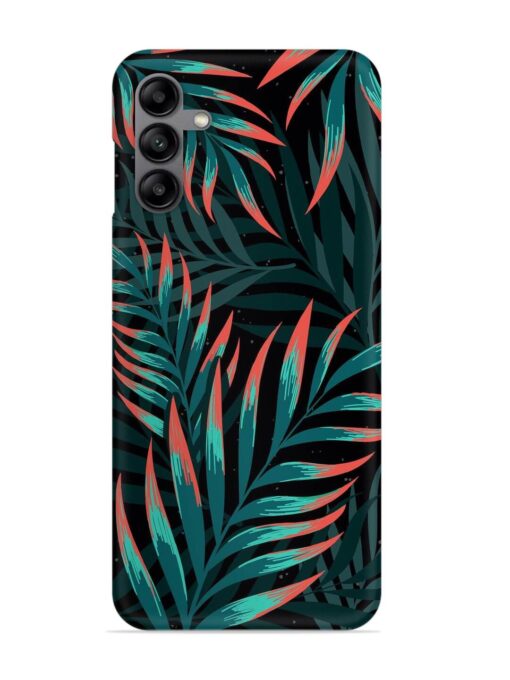 Green Leaf Art Snap Case for Samsung Galaxy A04S Zapvi