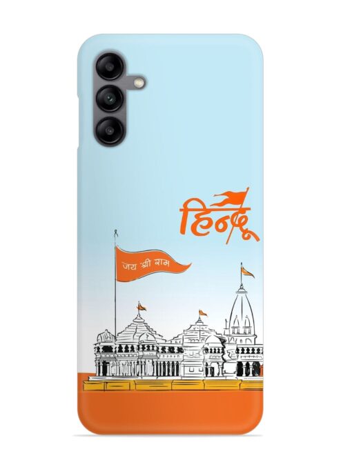 Ram Mandir Hindu Snap Case for Samsung Galaxy A04S Zapvi