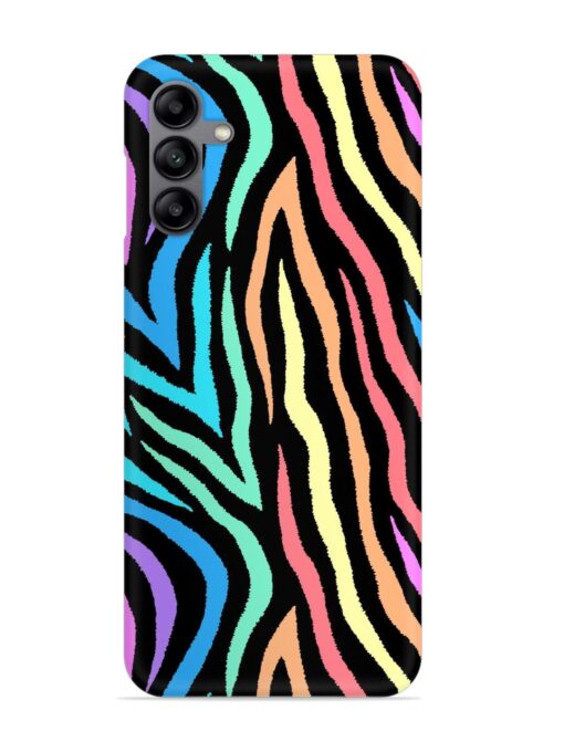 Colorful Abstract Zebra Snap Case for Samsung Galaxy A04S