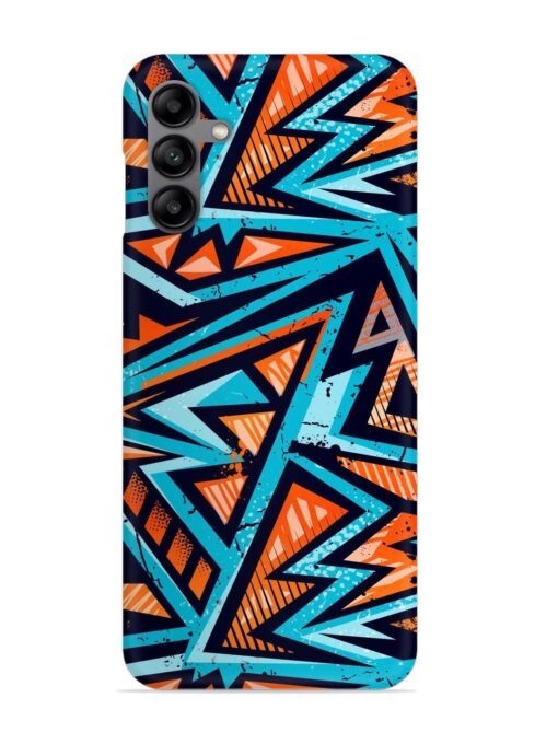 Abstract Seamless Grunge Snap Case for Samsung Galaxy A04S Zapvi