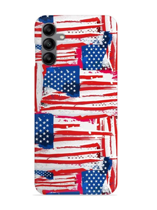 Usa Flag Seamless Snap Case for Samsung Galaxy A04S Zapvi