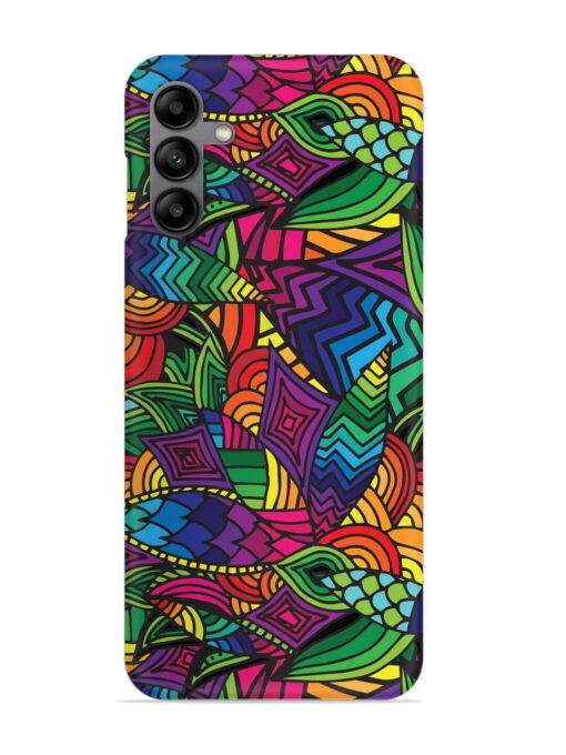 Abstract Multicolor Seamless Snap Case for Samsung Galaxy A04S