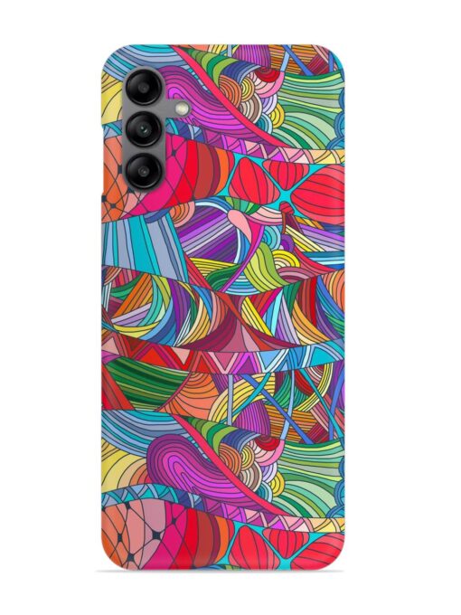 Seamless Patterns Hand Drawn Snap Case for Samsung Galaxy A04S