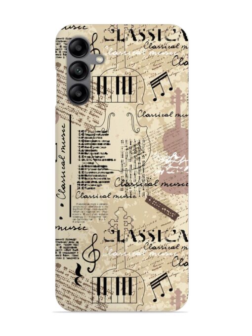 Classical Music Lpattern Snap Case for Samsung Galaxy A04S Zapvi