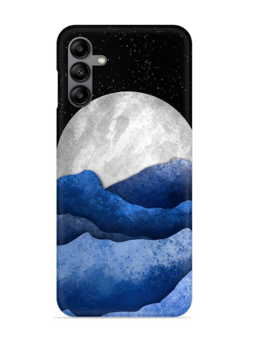 Full Moon Mountain Vector Snap Case for Samsung Galaxy A04S Zapvi