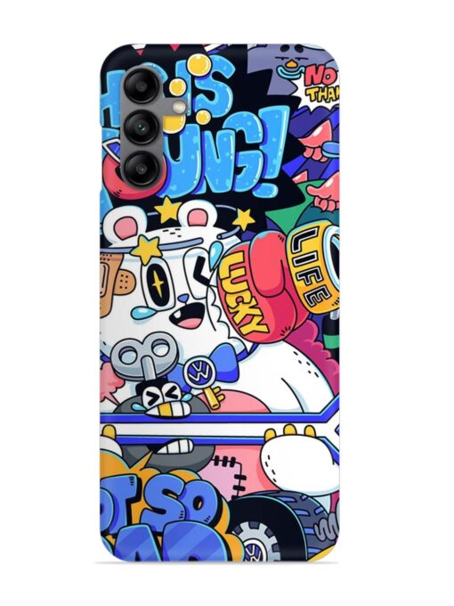 Universal Doodle Snap Case for Samsung Galaxy A04S