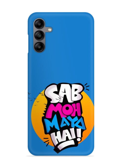 Sab Moh Moya Snap Case for Samsung Galaxy A04S Zapvi