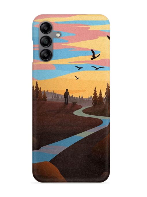 Natural Landscape Art Snap Case for Samsung Galaxy A04S Zapvi