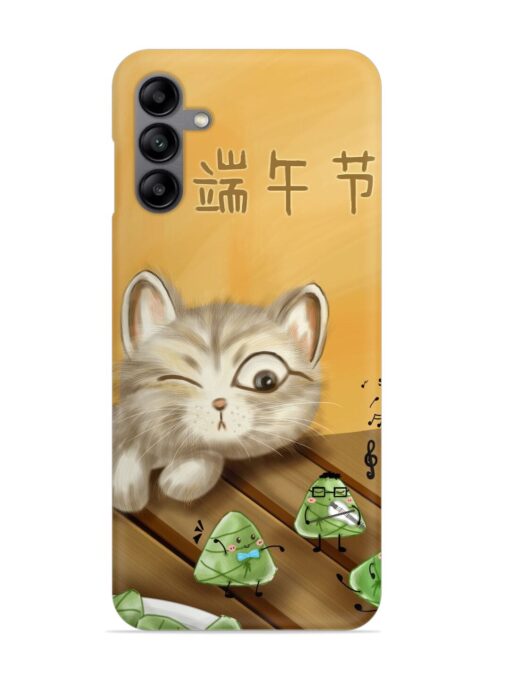 Cat Scorpion Dancing Snap Case for Samsung Galaxy A04S Zapvi