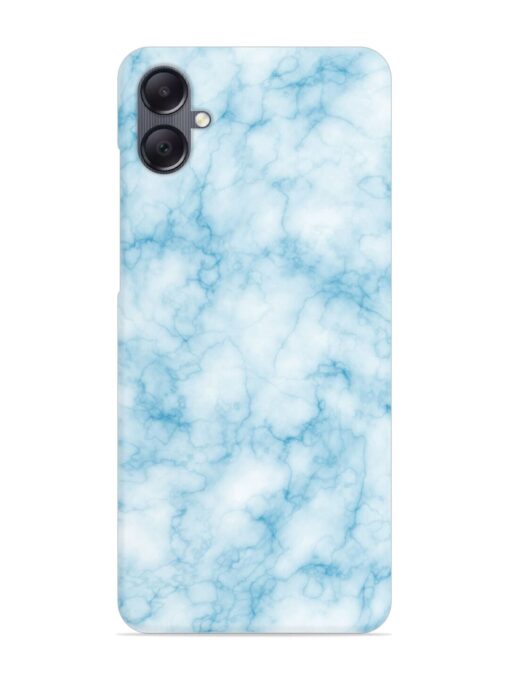 Blue White Natural Marble Snap Case for Samsung Galaxy A05