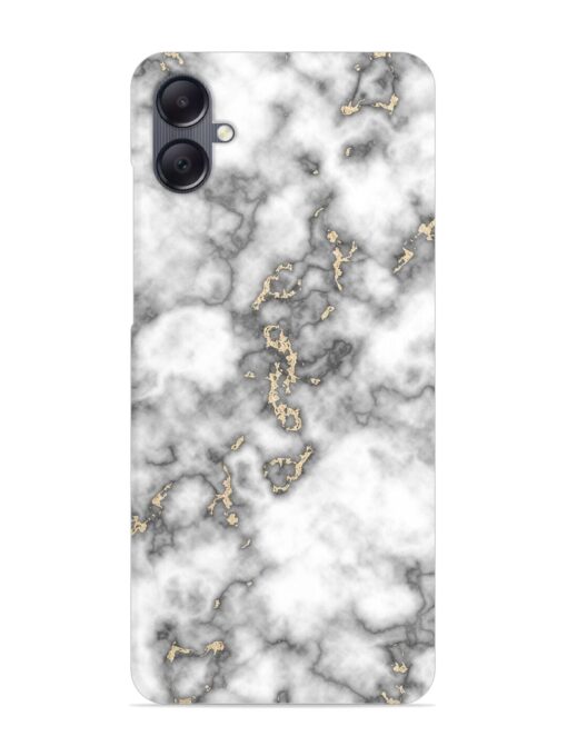 Gray And Gold Marble Snap Case for Samsung Galaxy A05 Zapvi