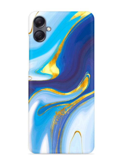 Watercolor Background With Golden Foil Snap Case for Samsung Galaxy A05