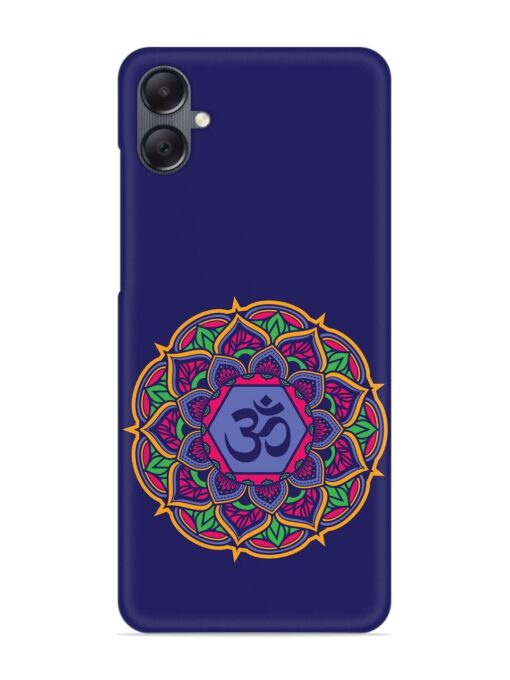 Om Mandala Art Blue Snap Case for Samsung Galaxy A05