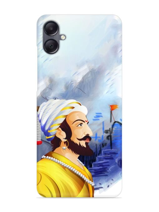 Shivaji Maharaj Color Paint Art Snap Case for Samsung Galaxy A05 Zapvi